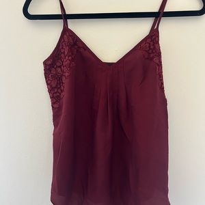 Aritzia Maroon Tank